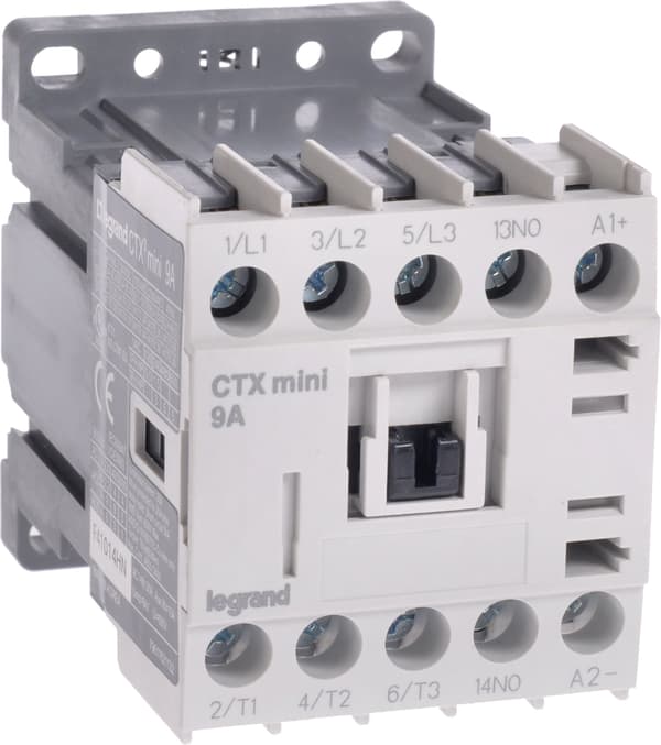 Effektkontaktor 9A 3P 24V DC 1Z 0R CTX3 MINI 417021