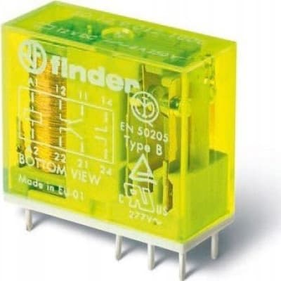 Finder 2P 8A 48V DC sikkerhedstransmitter til printplader 50.12.9.048.1000