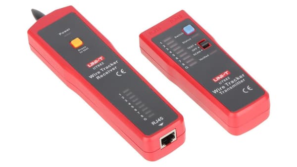 TRÅDPARSDETEKTOR MED KABELTESTER RJ-45 UT-682 UNI-T