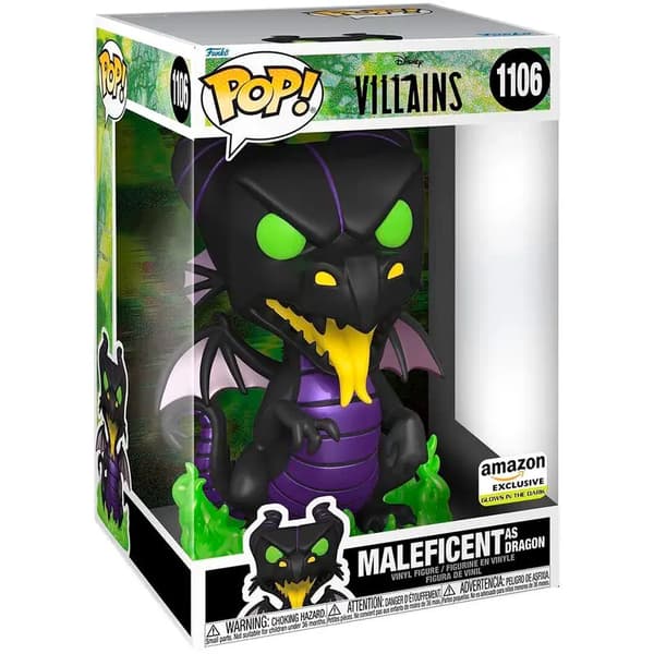 POP figur Disney Skurke Maleficent som Drage Eksklusiv 25cm