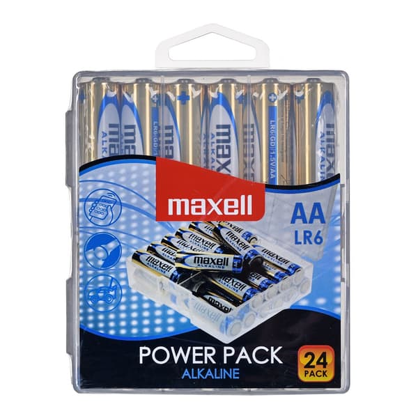 MAXELL PARISTO ALKALINE LR06/AA POWER PACK*24 790269.04.CN
