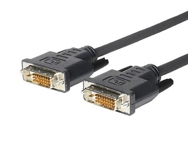 Vivolink PRODVIS1 DVI-kaapeli 1 m DVI-D Musta