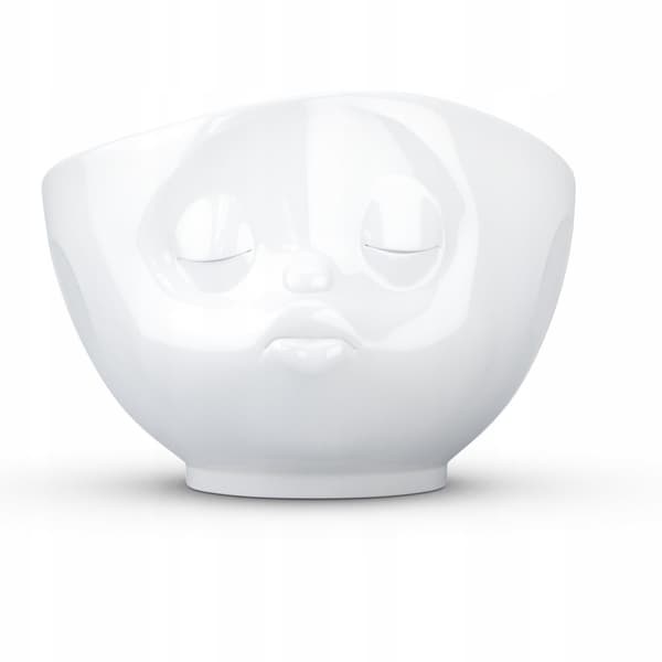 FIFTYEIGHT Kulho 500ml - Suuteleva valkoinen
