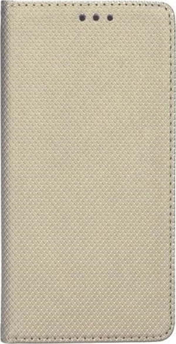 Fodral Smart Magnet bok Sam S23 FE S711 guld/guld