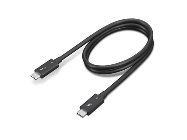 Lenovo Thunderbolt-kabel 0,7 M 40 Gbit/S Svart