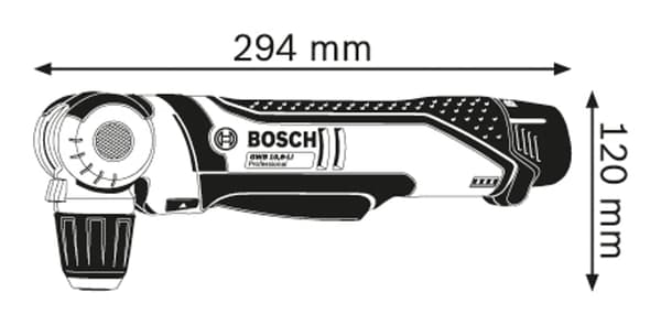 Bosch GWB 12V-10 Professional - vinkel