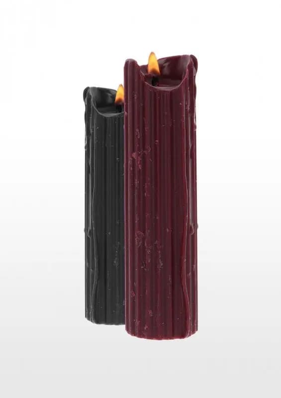 BDSM Droppljus 2-pack Svart