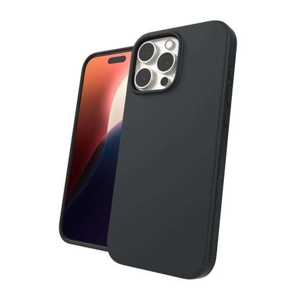 ZAGG Manhattan Snap - Skyddsfodral för iPhone 16 Pro Max kompatibel med MagSafe (svart)