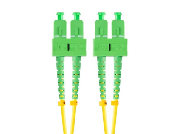 Lanberg light-air SM SC/APC - SC/APC 5.0m keltainen