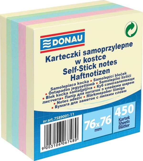 Donau SAMOP.76X76 MIX FARVER 12STK 7586012-99