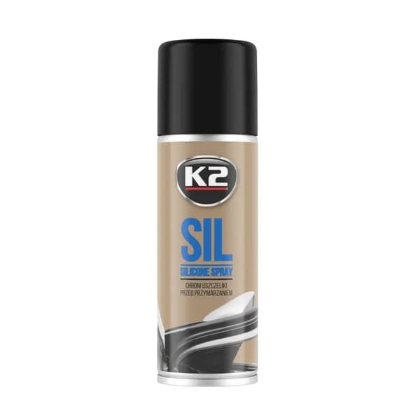K2 SIL Silikon för spraypackningar, skyddar mot frysning, 150 ml