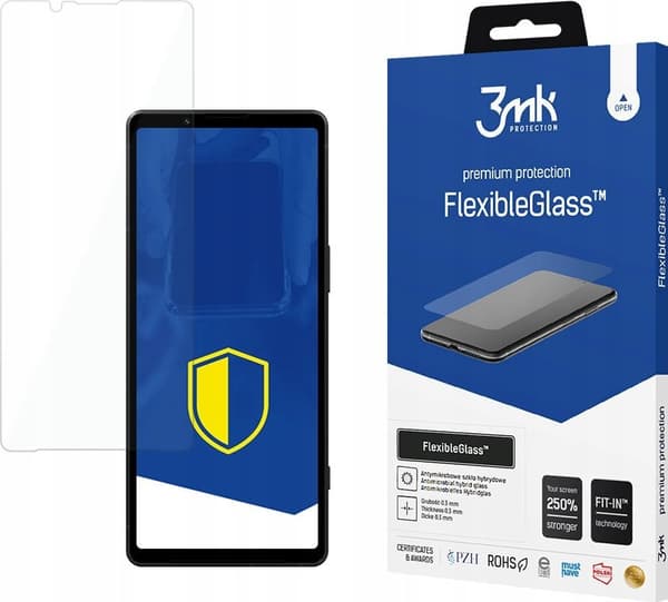 Hybridglas til Sony Xperia 5 V – 3mk FlexibleGlass™