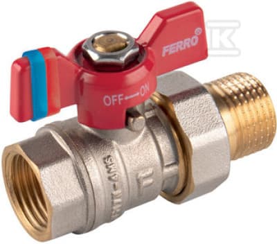 KUGLEHANE MOT.DN20 3/4\" GW/SR, F-COMFORT
