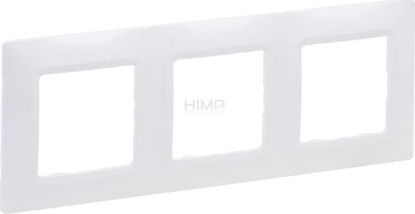 Legrand Niloe Selection Ram trippel vit 762003