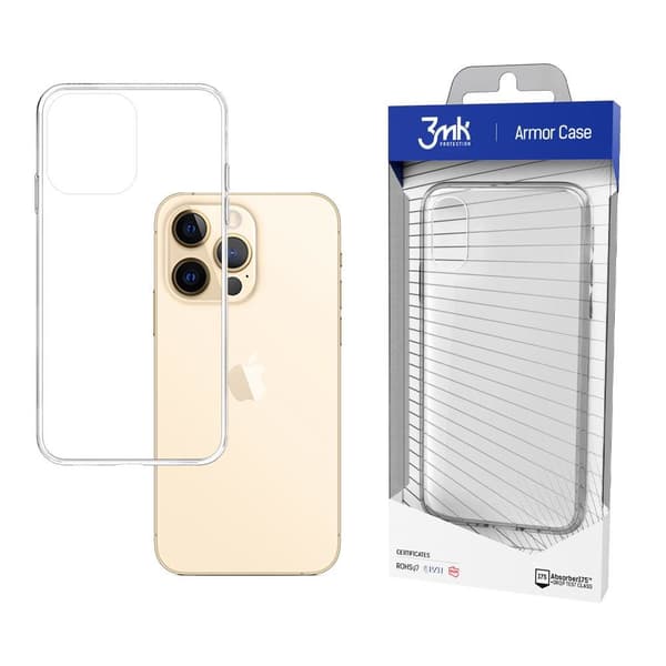 Cover til iPhone 13 Pro Max Serie 3mk Armor Case - transparent