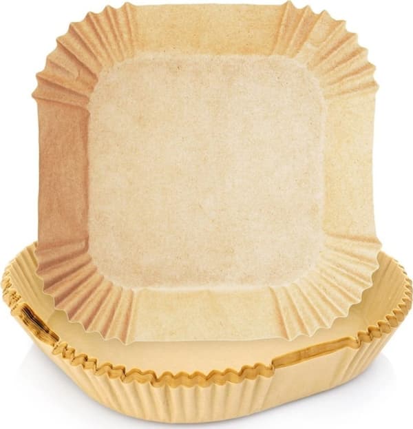 Air Fryer Liners Oljefritt Papper 21x21 cm 100 st