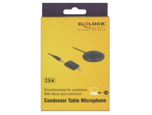 Delock Condenser Table Microphone - mi