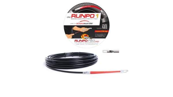 Fjernbetjening til kabelopruller NYLON RUNPO 1 30030 /20m/