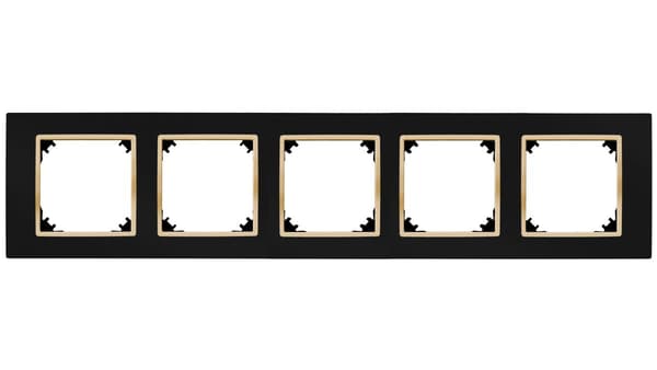 VESTRA väggstomme IP20 svart/guld 3875-47