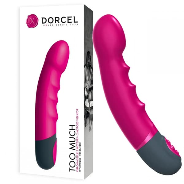 Dorcel too much 22cm g-punktsvibrator 10 indstillinger