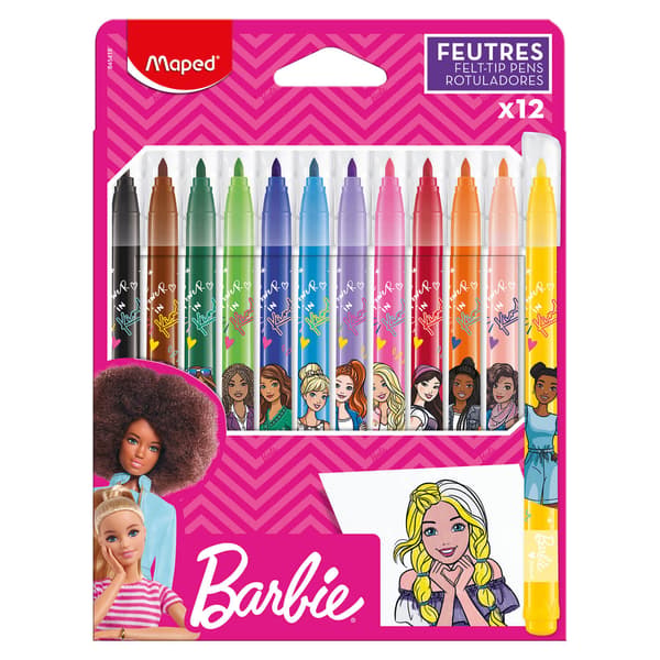 Barbie huopakynät 12kpl MAPED