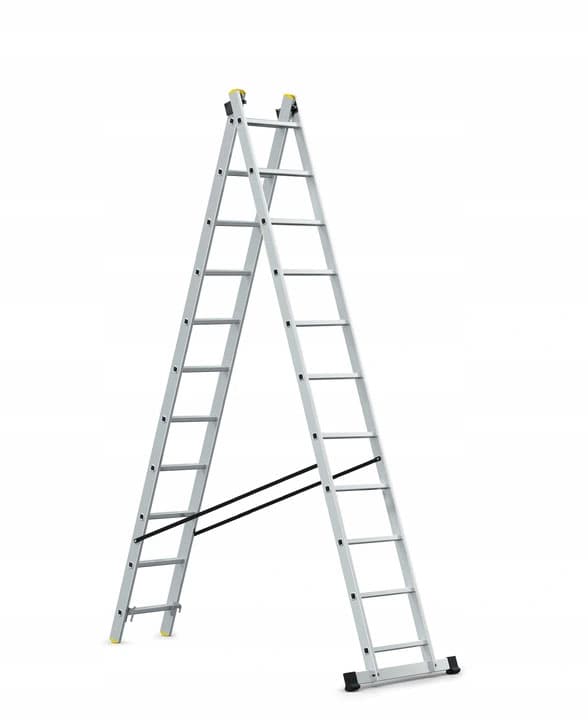 AWTOOLS ALUMIINITIKKAAT 2x11 150KG MONITOIMI 2-OSAINEN