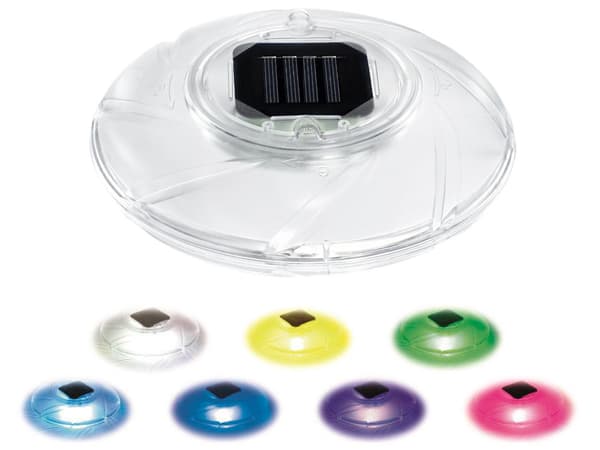 Bestway solcellslampa till poolen ø 18 cm 58111