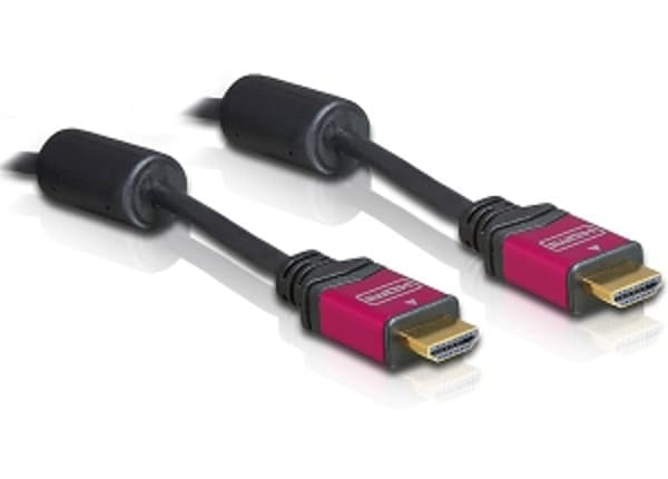 Kaapeli Delock HDMI - HDMI 5m punainen (84335)