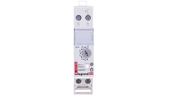 Legrand Automatisk Trappeautomat 16A 1Z 0,5-12min Multifunktionel (004704)