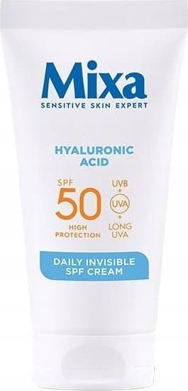 Mixa_Fuktgivande Ansiktskräm SPF50 Mot Torrhet Hyaluronsyra 50ml
