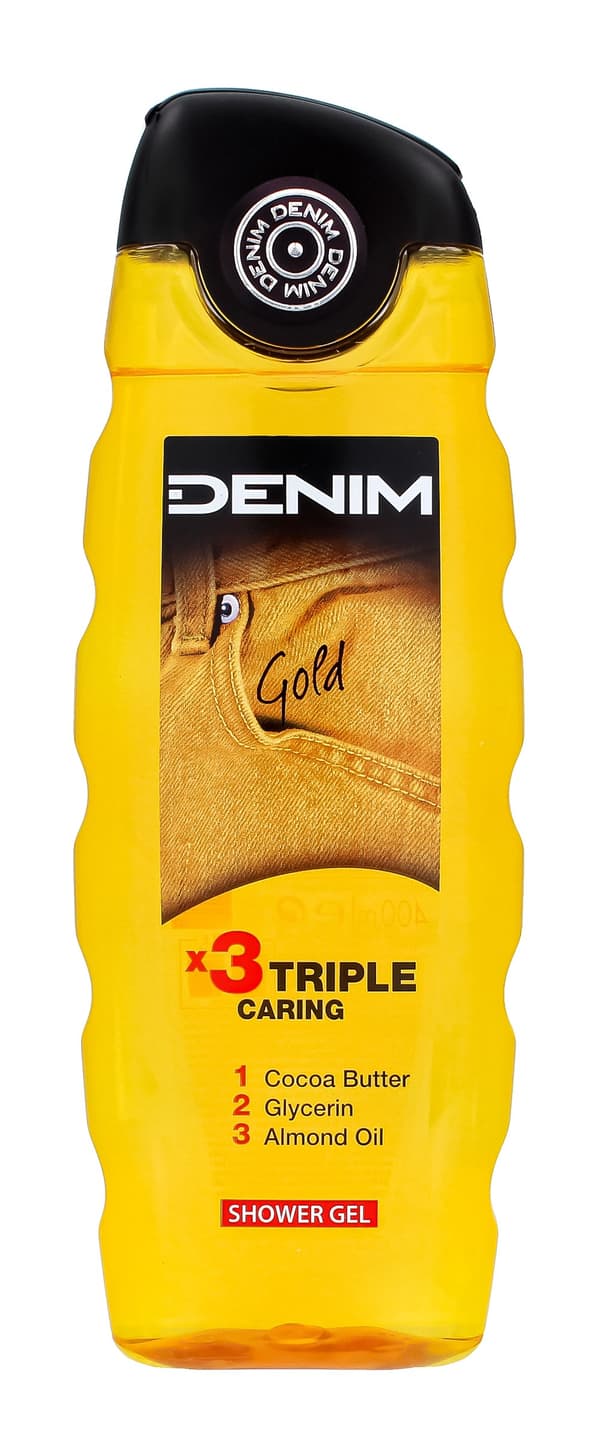 T DENIM DUSCHGEL 400ml GULD