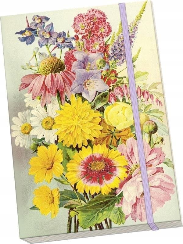 Dekorativ notesbog A5 STNOTE 121 Sommerblomster