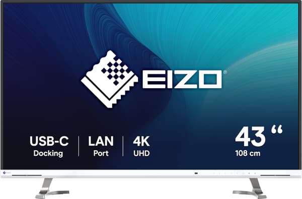 Näyttö Eizo EIZO 108cm (42.5\") EV4340X-WT 16:09 4K 2xHDMI+DP+USB-C IPS