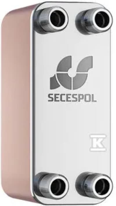 Secespol varmeveksler LB31 40 plade - 0203-0064