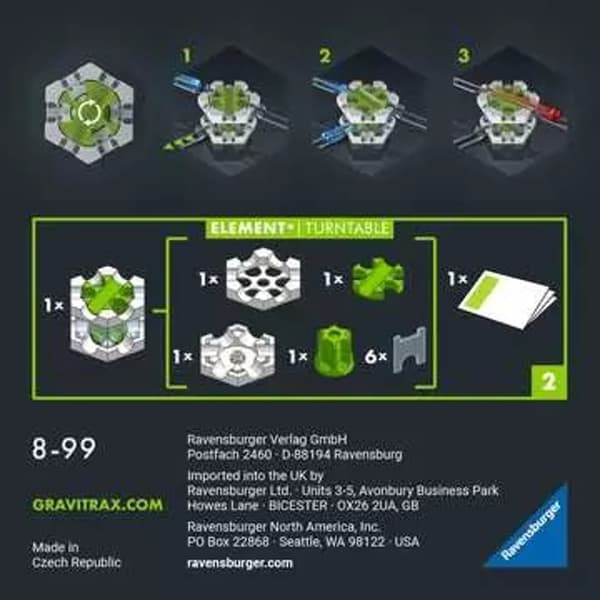 Ravensburger GraviTrax Udvidelsessæt Drejeskive