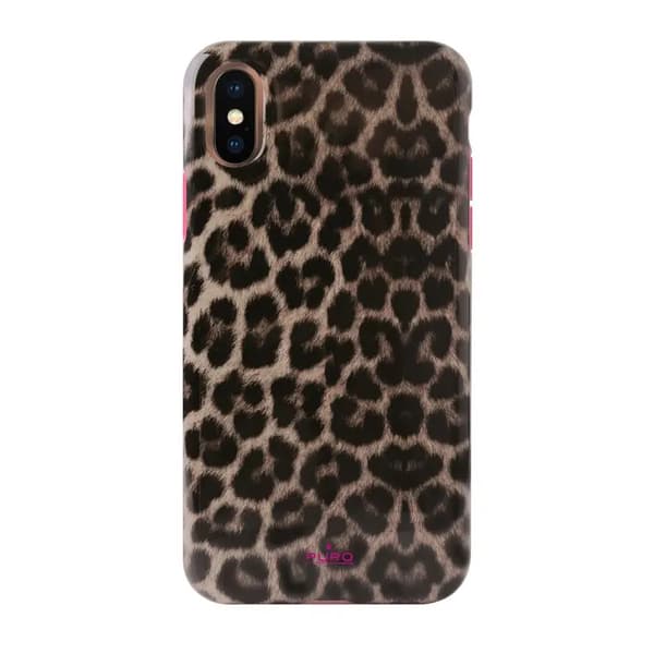 PURO Glam Leopard Cover - iPhone Xs Max Cover (Leo 2)