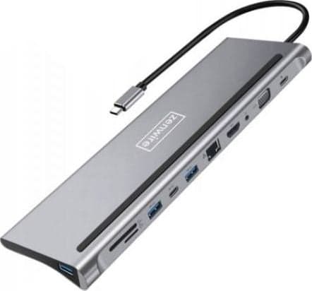 Zenwire 11w1 USB-C -telakointiasema/replikaattori (1026902382)