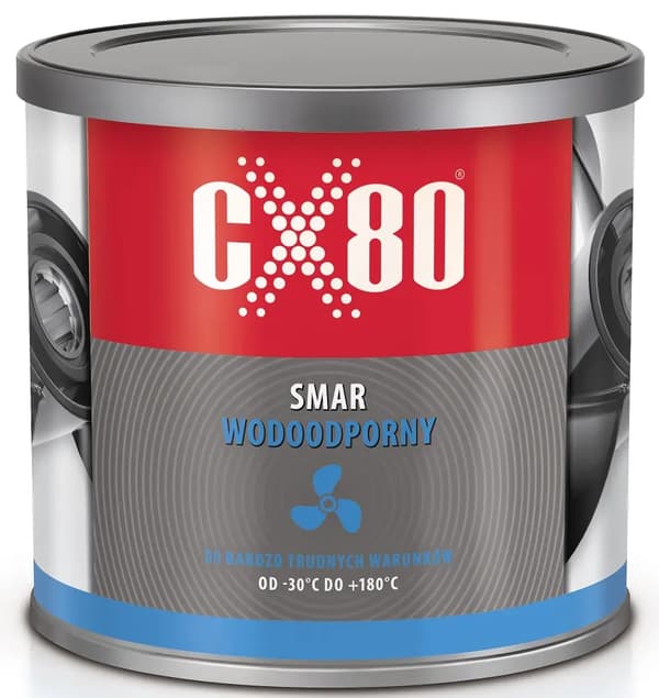 500G CX80 vedenpitävä rasvapurkki