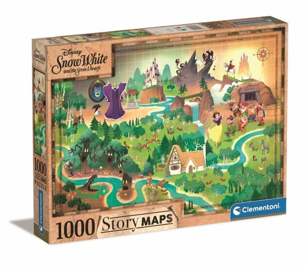 Palapeli 1000 Story Maps Sniezka