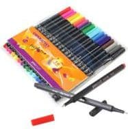 Penword Fineliner, 18 farver, trekantet
