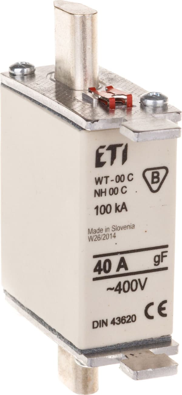 Sikringsindsats NH000 40A gF 400V 004119203