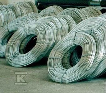 GALVANISERET TRÅD 8 (1MB=0.40KG) Z350