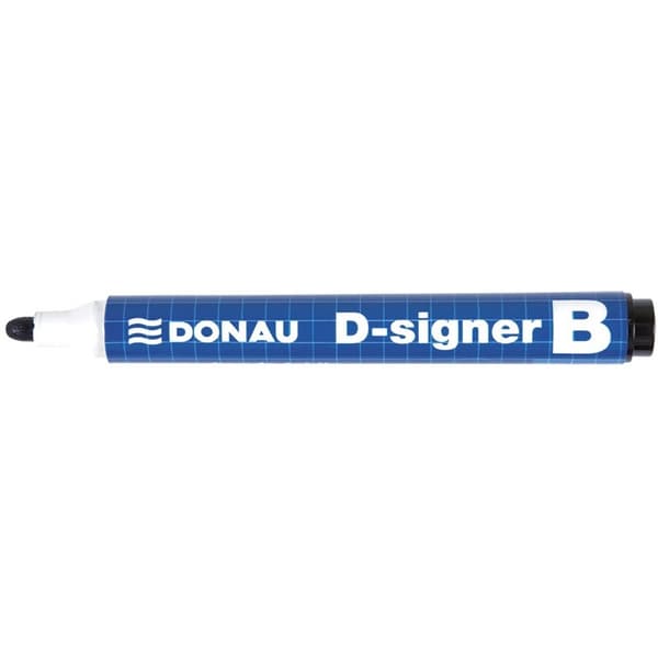 MARKER TIL GIPSPLADER. DONAU D-SIGNER B, SORT