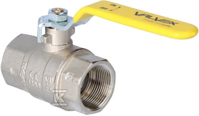 GAS KUGLEVENTIL 5/4\" NIKKEL.