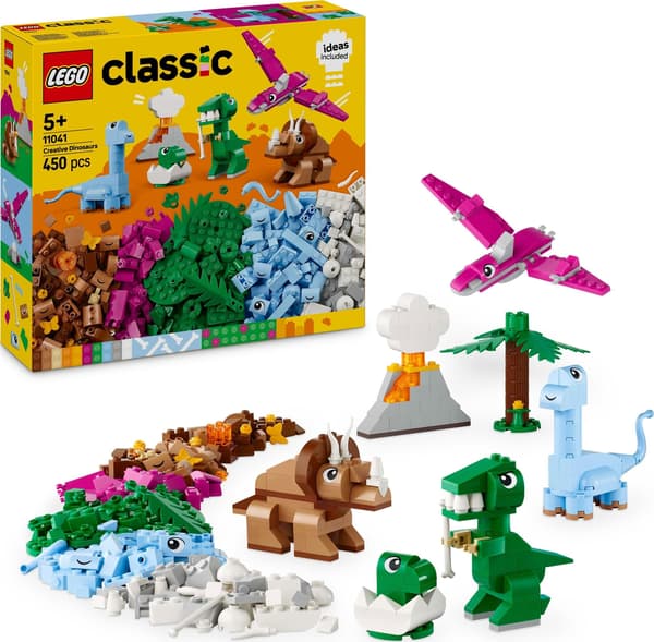 LEGO® Classic Luovat dinosaurukset 11041, 450 osaa