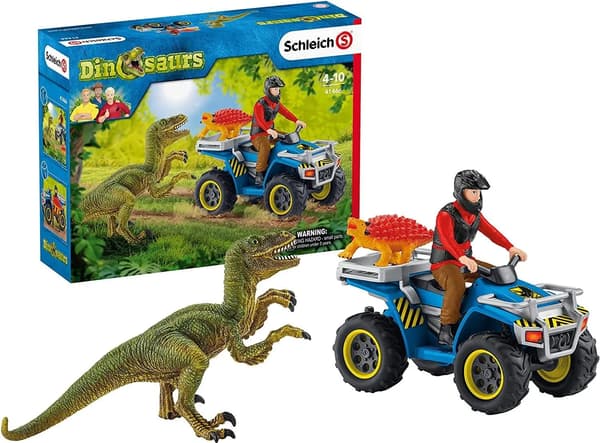 Schleich Dinosaurs - Quad Escape from