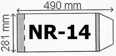 Säädettävä jalusta A4 nro 14 (50 kpl) NARNIA