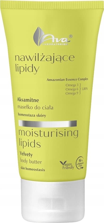 AVA Laboratorium_Kosteuttava Lipidi Samettinen Vartalovoi 150ml