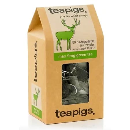 Teapigs teapigs Mao Feng grönt te 50 pyramider