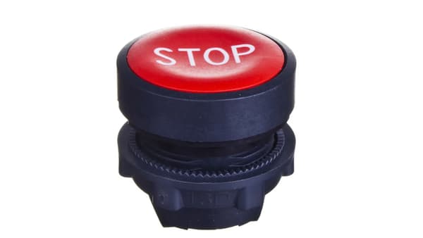 Knapaktuator rød /STOP/ med selvretur ZB5AA434